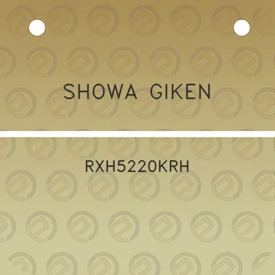 showa-giken-rxh5220krh