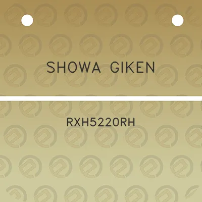 showa-giken-rxh5220rh