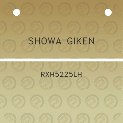 showa-giken-rxh5225lh