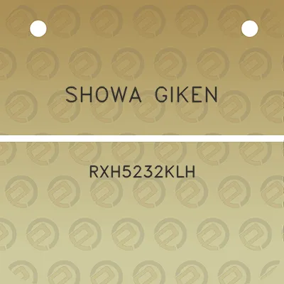 showa-giken-rxh5232klh