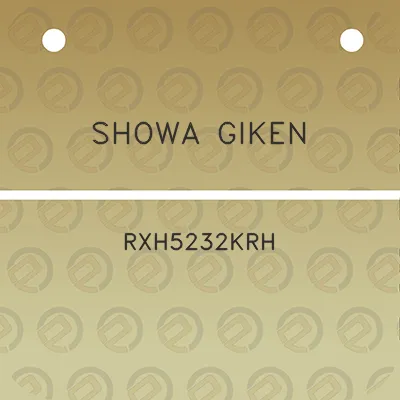 showa-giken-rxh5232krh