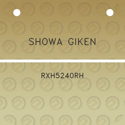 showa-giken-rxh5240rh