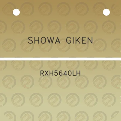 showa-giken-rxh5640lh