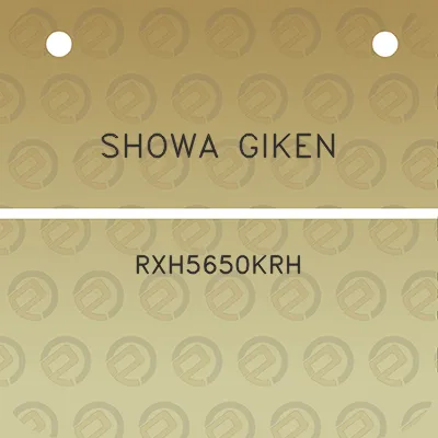 showa-giken-rxh5650krh