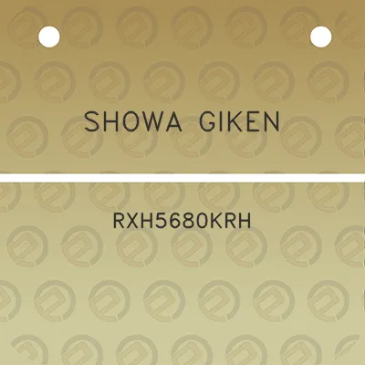 showa-giken-rxh5680krh