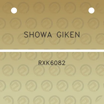 showa-giken-rxk6082