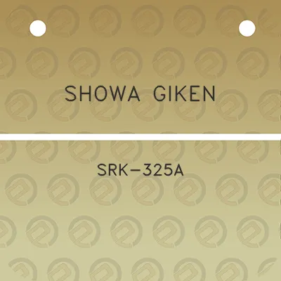 showa-giken-srk-325a