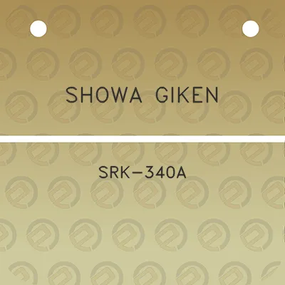 showa-giken-srk-340a