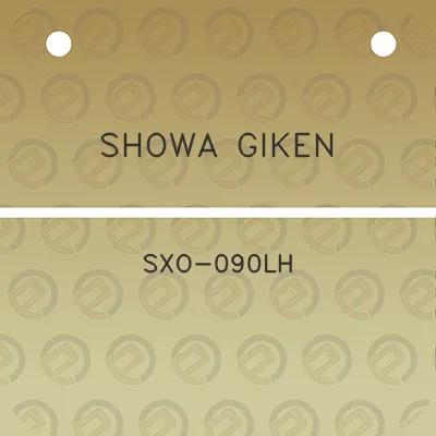 showa-giken-sxo-090lh