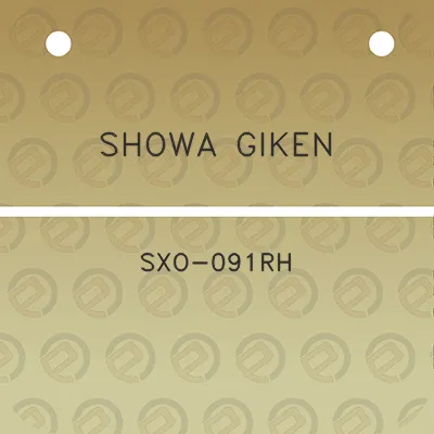 showa-giken-sxo-091rh