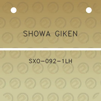 showa-giken-sxo-092-1lh