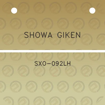 showa-giken-sxo-092lh