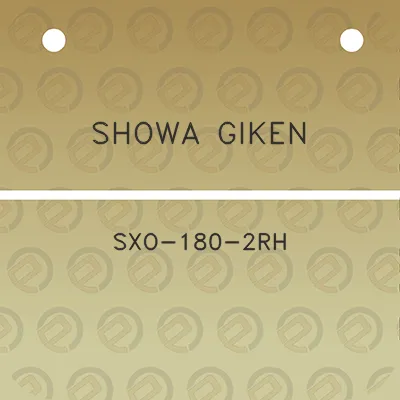 showa-giken-sxo-180-2rh