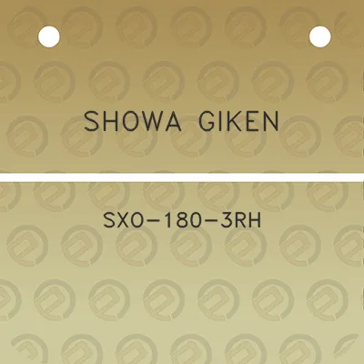 showa-giken-sxo-180-3rh