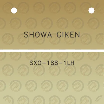 showa-giken-sxo-188-1lh