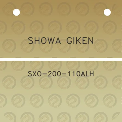 showa-giken-sxo-200-110alh