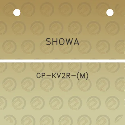 showa-gp-kv2r-m