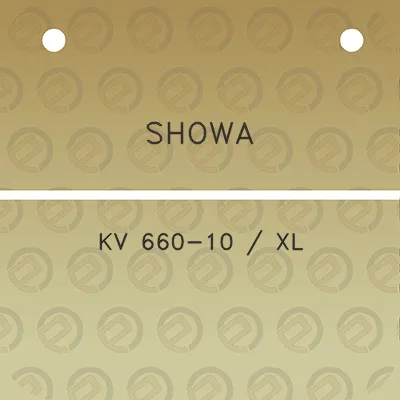 showa-kv-660-10-xl