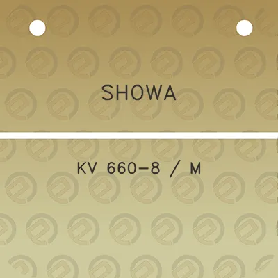 showa-kv-660-8-m