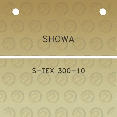 showa-s-tex-300-10