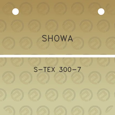 showa-s-tex-300-7