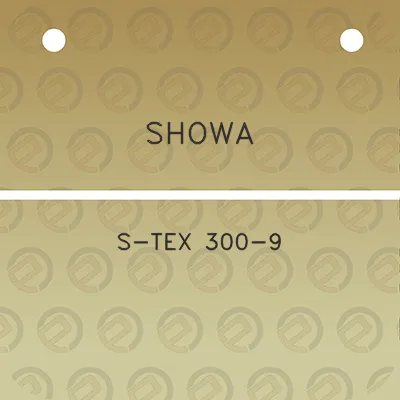 showa-s-tex-300-9