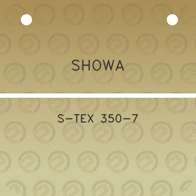 showa-s-tex-350-7