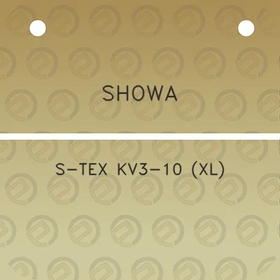 showa-s-tex-kv3-10-xl