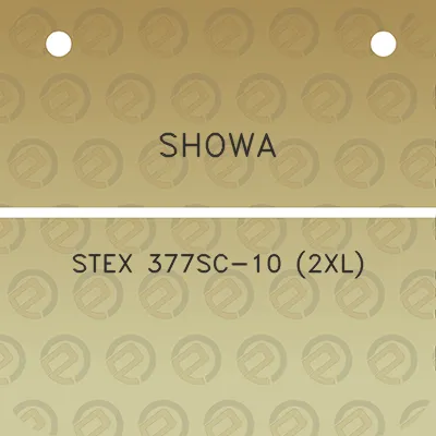 showa-stex-377sc-10-2xl