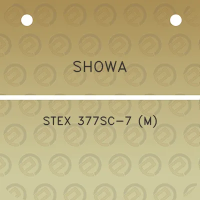 showa-stex-377sc-7-m