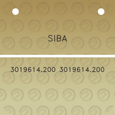 siba-3019614200-3019614200