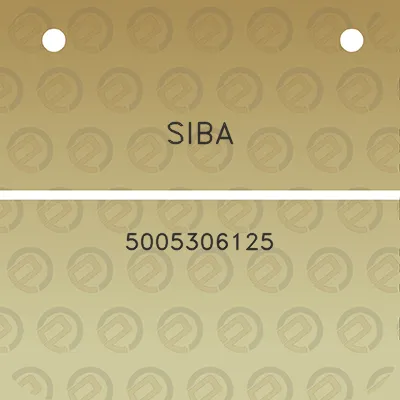 siba-5005306125