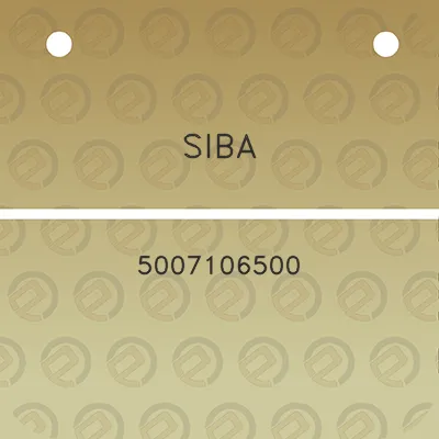 siba-5007106500