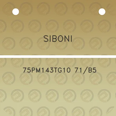 siboni-75pm143tg10-71b5