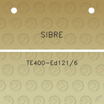 sibre-te400-ed1216