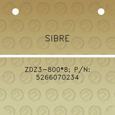 sibre-zdz3-8008-pn-5266070234