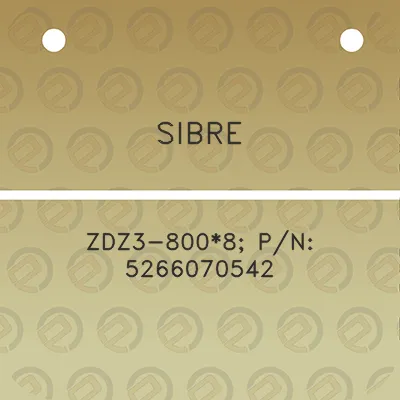 sibre-zdz3-8008-pn-5266070542