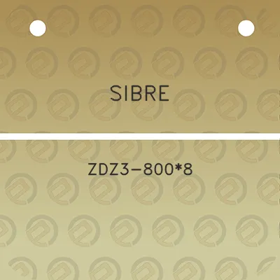 sibre-zdz3-8008