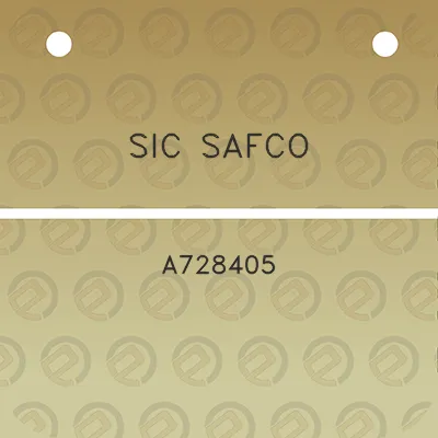 sic-safco-a728405