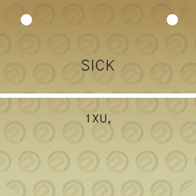 sick-1xu