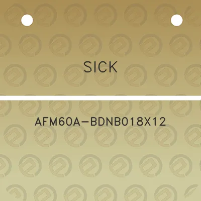 sick-afm60a-bdnb018x12