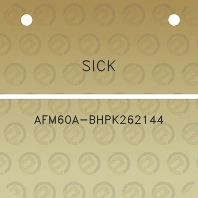 sick-afm60a-bhpk262144