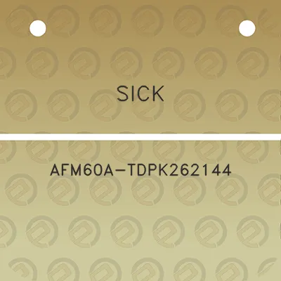 sick-afm60a-tdpk262144