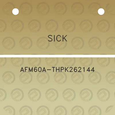 sick-afm60a-thpk262144