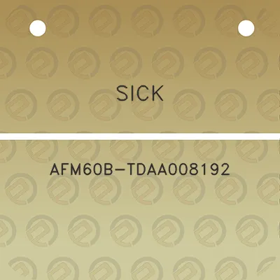 sick-afm60b-tdaa008192