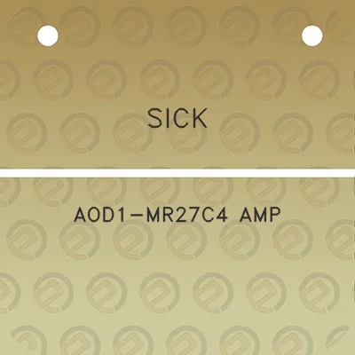 sick-aod1-mr27c4-amp