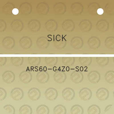 sick-ars60-g4z0-s02