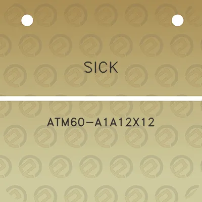 sick-atm60-a1a12x12