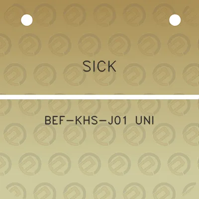 sick-bef-khs-j01-uni