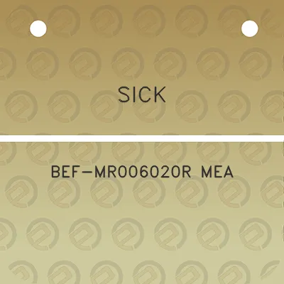 sick-bef-mr006020r-mea